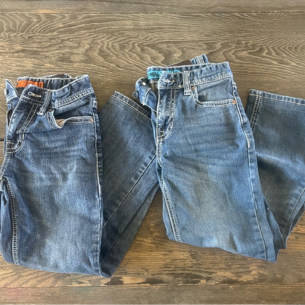 2 pair of boys Rock&Roll jeans
